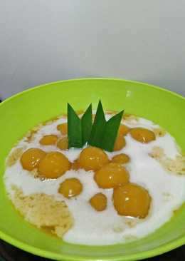 Kolak biji Salak (ubi cilembu)