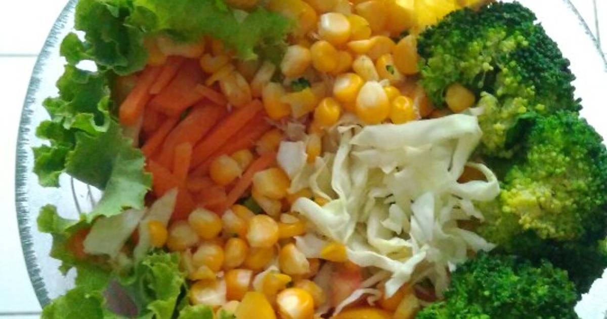 17+ Resep Salad Buah Dengan Thousand Island