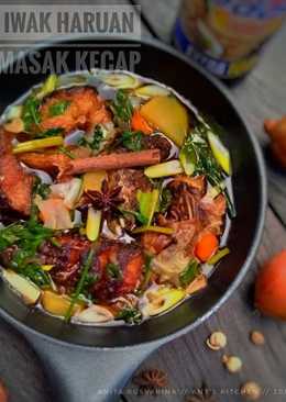 Ikan gabus/ikan haruan masak kecap