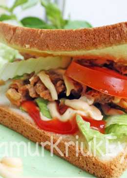 Jamur Kriuk Eyang Sandwich