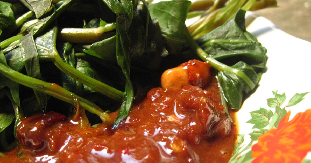 Resep Rujak Kangkung oleh @heshidayat - Cookpad