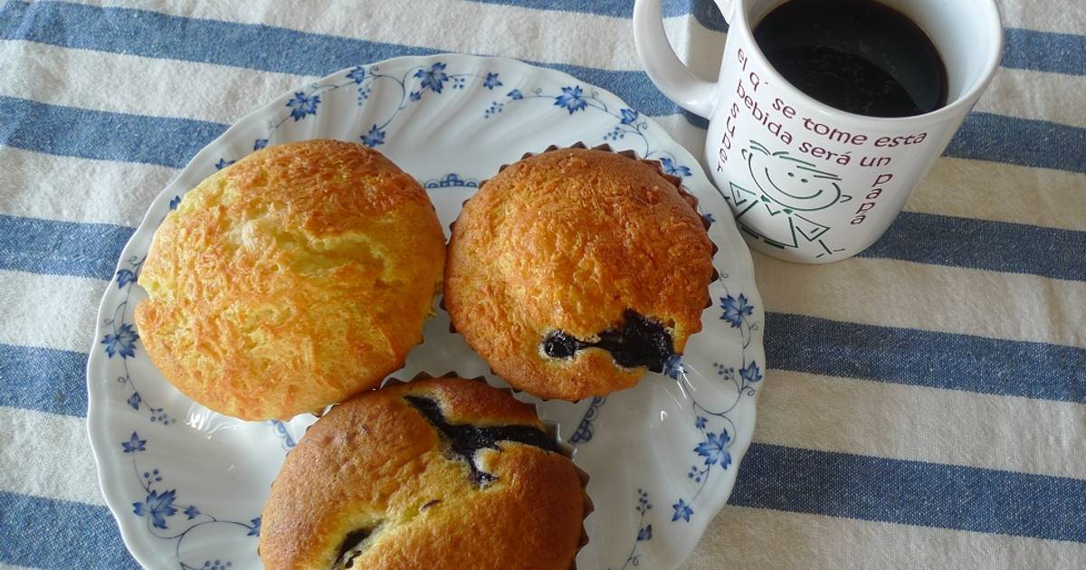 Resep Cheese and Blueberry Muffin