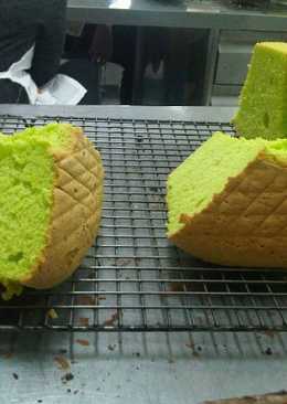 Pandan Chiffon Cake
