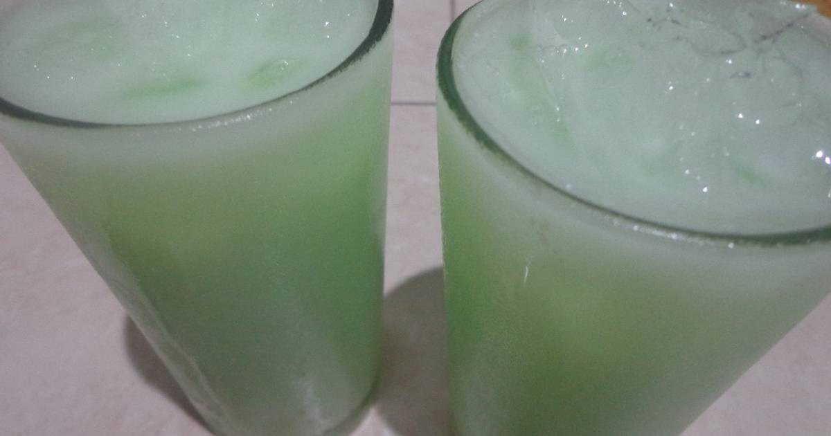 Resep Milkshake Melon Vanilla