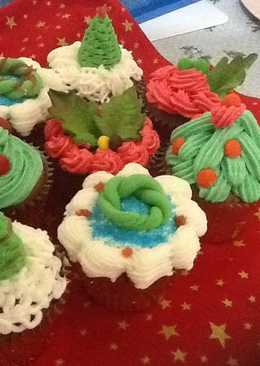Christmas (pre) cupcake