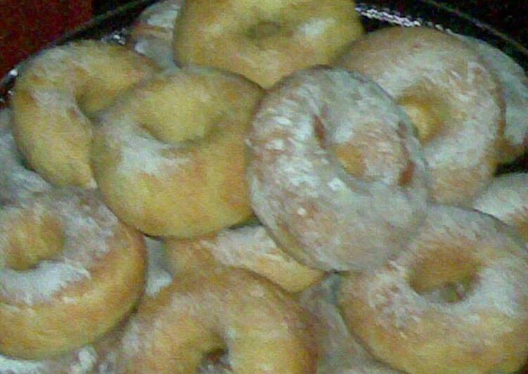 cara membuat Donat Kentang Panggang