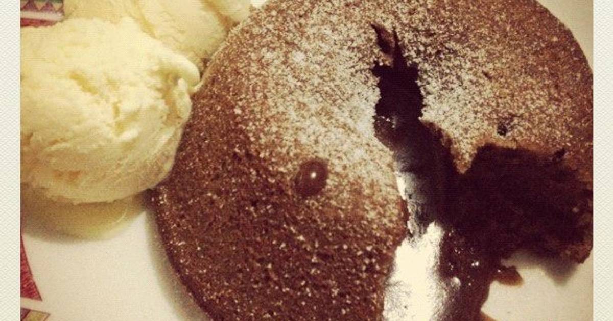 Resep Molten Chocolate Cake Resep Molten Chocolate Cake