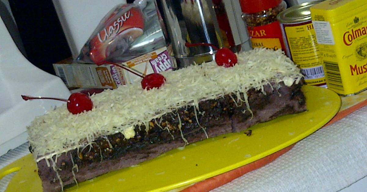  Resep  Brownies  Kukus Ubi Ungu  Lapis Selai Choconut oleh 