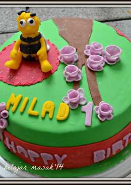 Menghias Cake Dengan Fondant