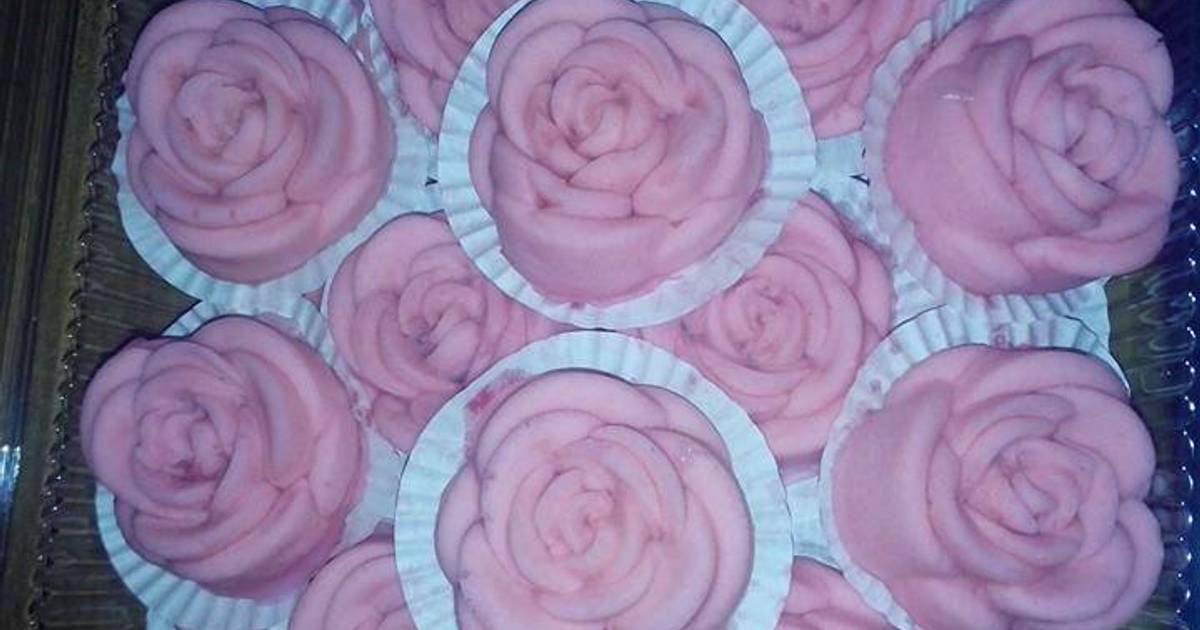 Resep Rose cake valentine