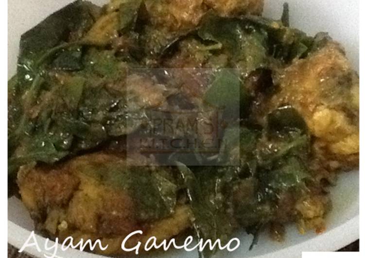 resep lengkap untuk Ayam Ganemo