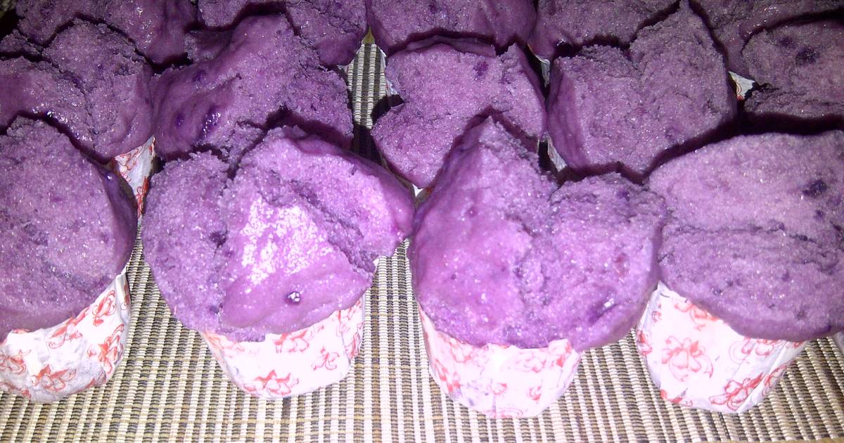 Resep BOLU  KUKUS UBI  UNGU  MEKAR oleh Siswaty Elfin 