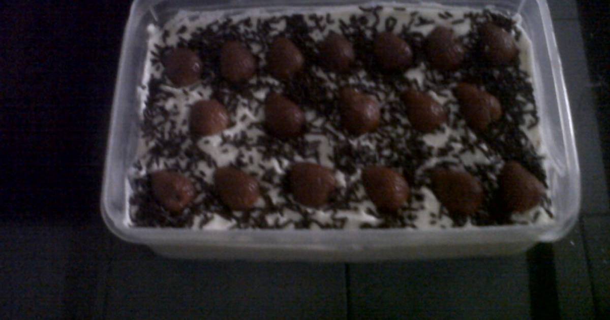 Resep (Yogurt) Cream Cheese Strawberry Unbaked Resep (Yogurt) Cream Cheese Strawberry Unbaked