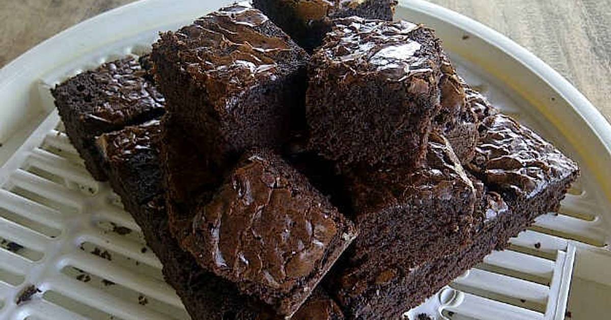 Resep Double Chocolate Brownies