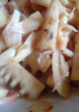 tumis rebung muda super pedas