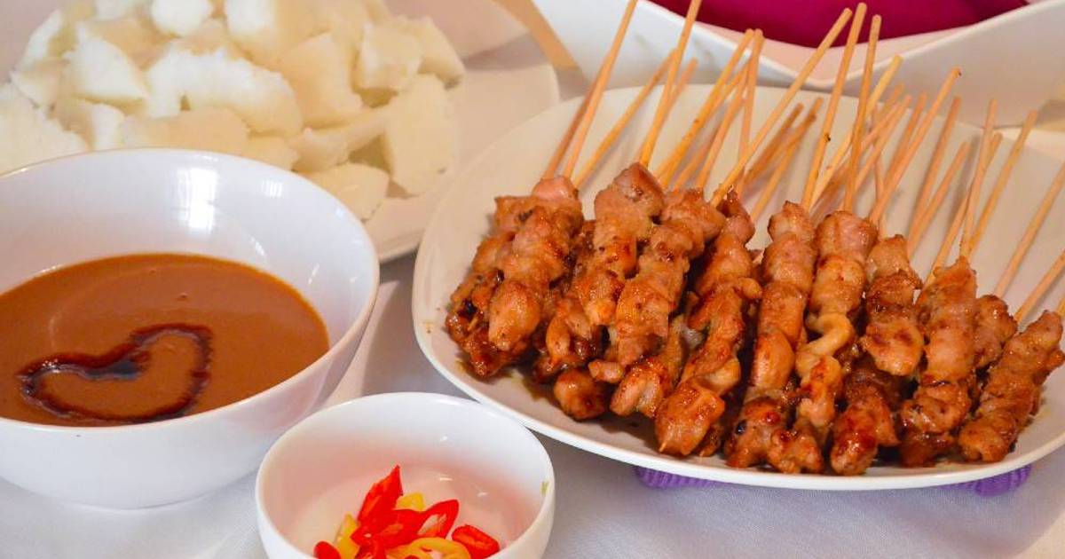 97 resep sate ayam bumbu kacang rumahan yang enak dan 