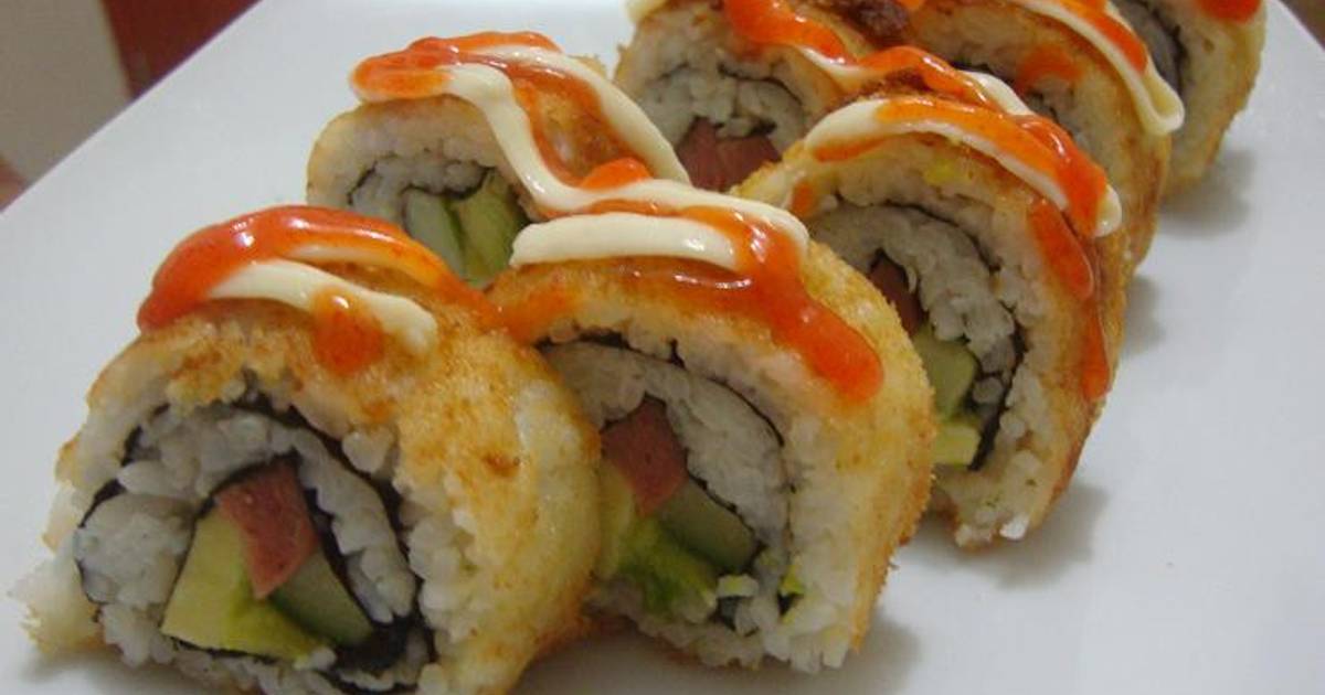 Resep Sushi Roll Goreng oleh Fitria Ekowati - Cookpad
