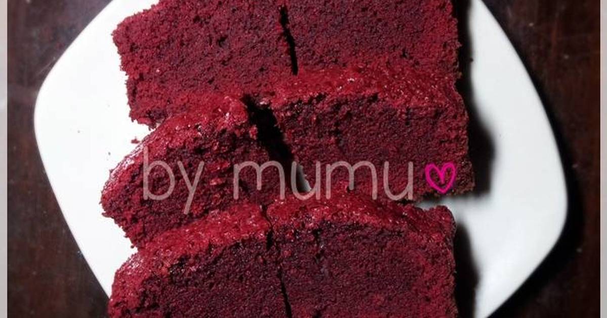Resep Red Velvet Brownies Resep Red Velvet Brownies
