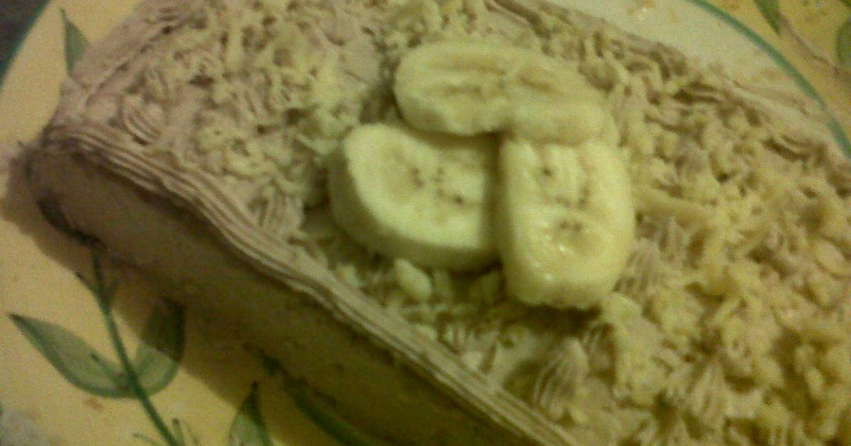 Resep choco banana cheese cake Resep choco banana cheese cake