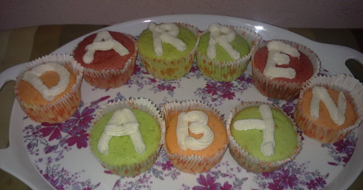 Resep orange cup cake
