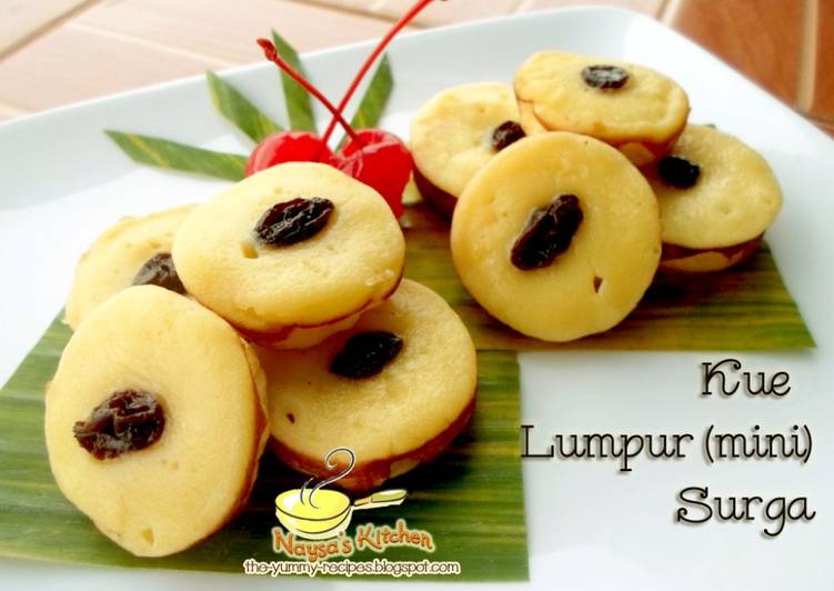 gambar untuk cara membuat Kue Lumpur (mini) Surga