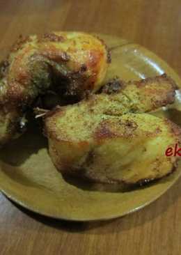 Ayam Goreng Bumbu Kuning Ungkep ala Ibu