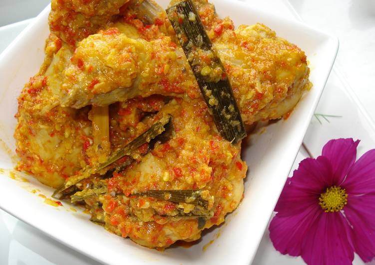 bahan dan cara membuat Low Fat Chicken Tuturuga