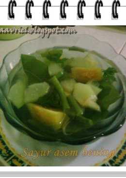 SAYUR ASEM BENING ALA GRINGSING