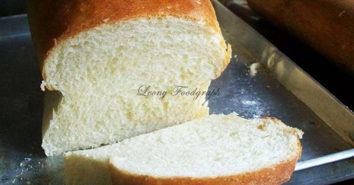 Resep ROTI  TAWAR  No Time Dough oleh Leony Agmanda Cookpad