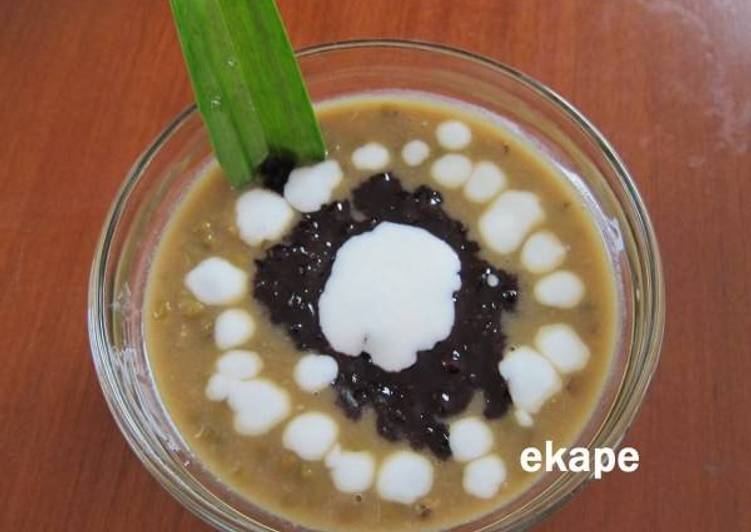Resep Bubur Kacang Hijau Ketan Hitam By Eka Purwaningsih