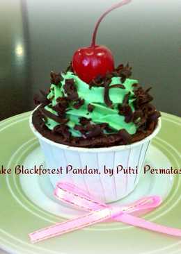 Cupcake Blackforest Pandan