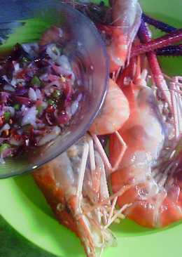 UDANG GORENG SAMBAL KECOMBRANG IRIS