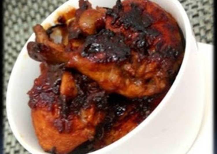 resep makanan ayam saus inggris