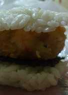 Shrimp Rice Burger