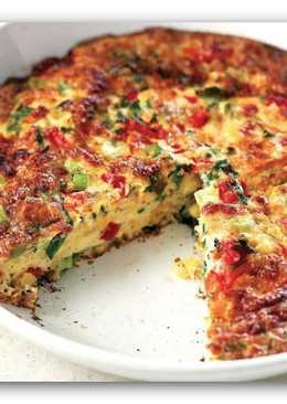 Vegetables Frittata ( Omlet a la Italy)