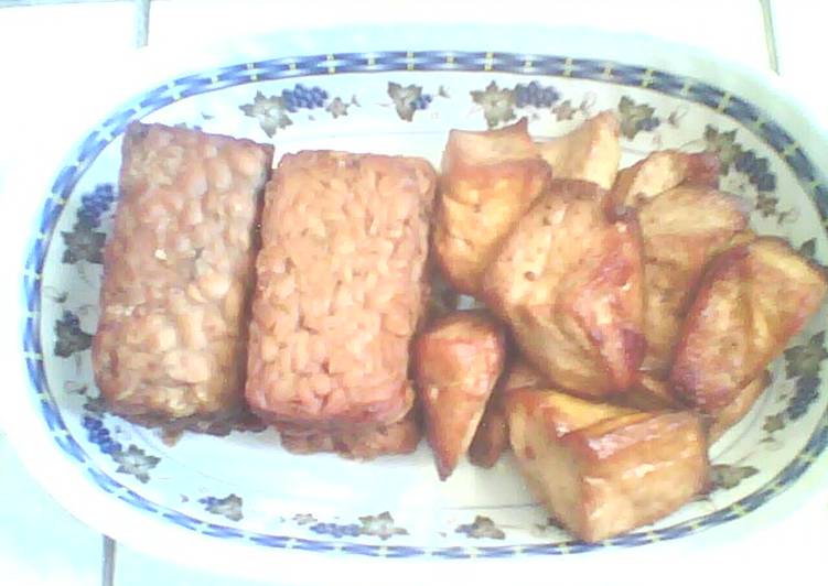 resep makanan Tempe & Tahu Bacem