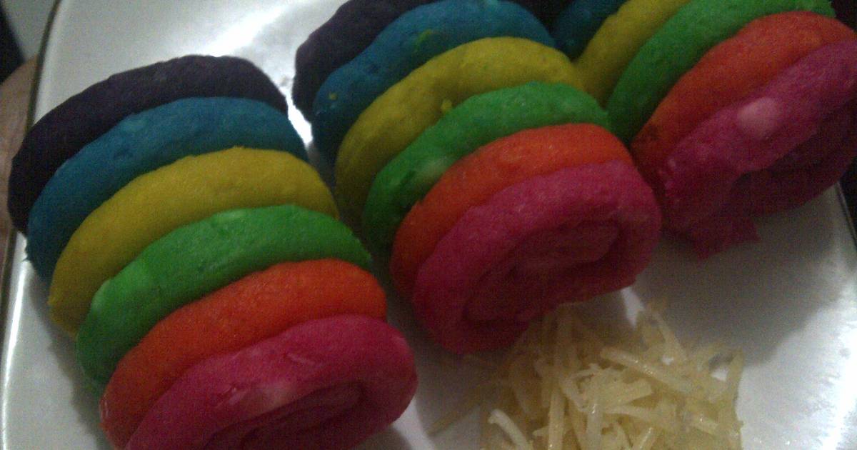 Resep GETUK LINDRI RAINBOW  oleh Emma Rosa Cookpad