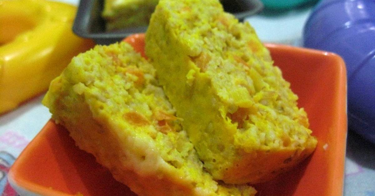 Resep Oat Cake Wortel Labu Kuning *edisi bayi*