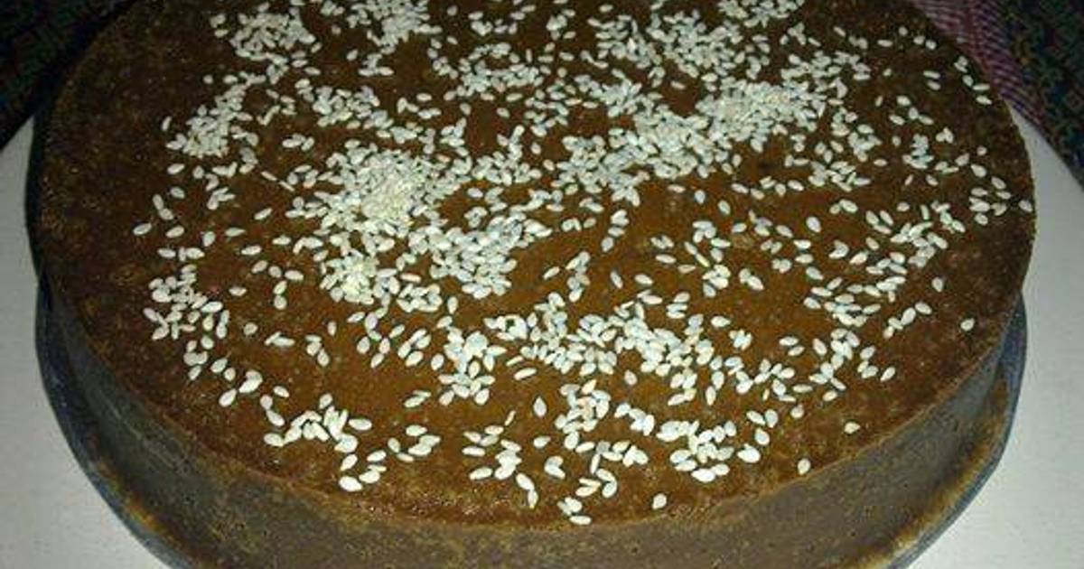 Resep Bingka uli gula aren