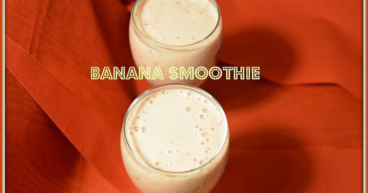 Resep Banana Smoothie