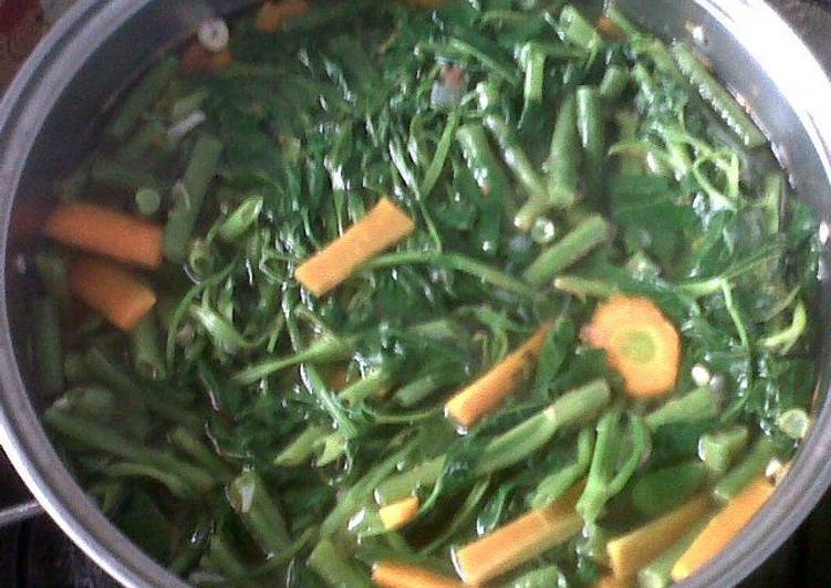 gambar untuk cara membuat Sayur Asem kangkung