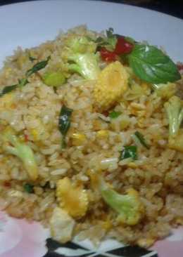Nasgor Sayuran harum kemangi