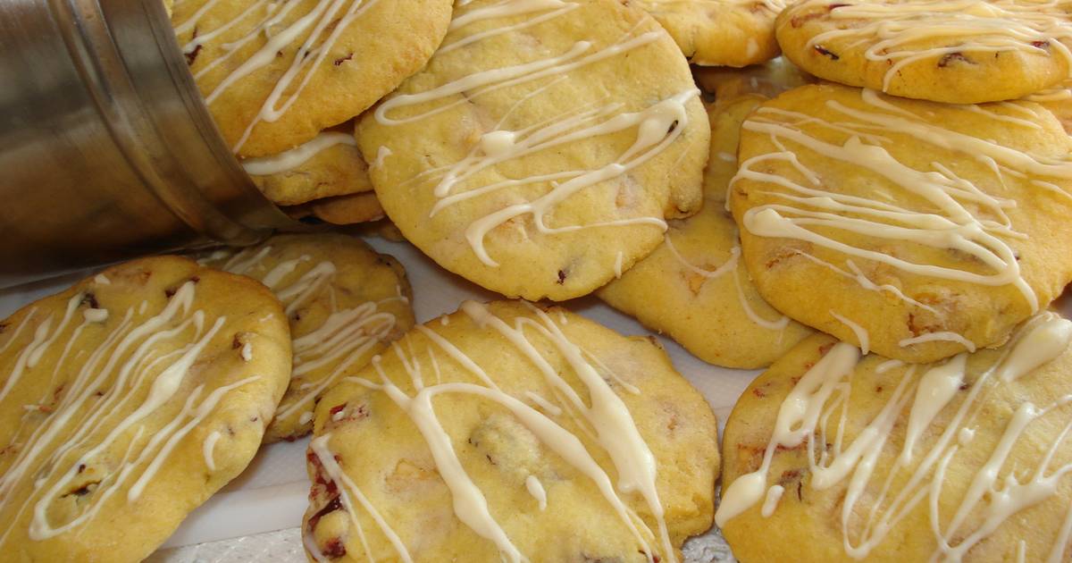 Resep White Chocolate Cranberry cookies