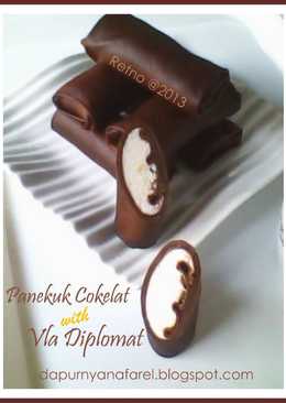 Panekuk Cokelat Vla Diplomat