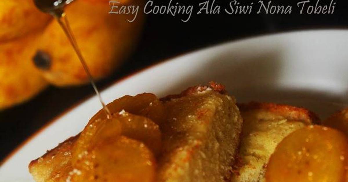 Resep Banana Cake with Honey Topping