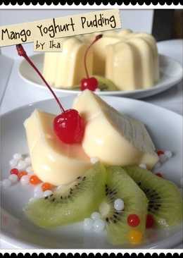 Mango Yoghurt Pudding