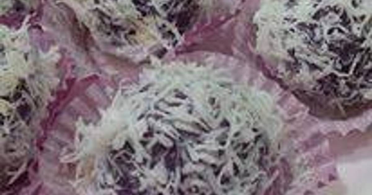 Resep Klepon Ubi Ungu Resep Klepon Ubi Ungu