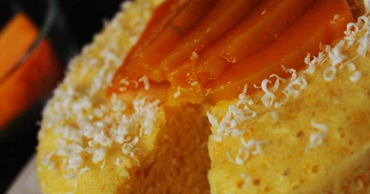 Resep Steamed Pumkin Cake (cake labu kuning kukus) Resep Steamed Pumkin Cake (cake labu kuning kukus)