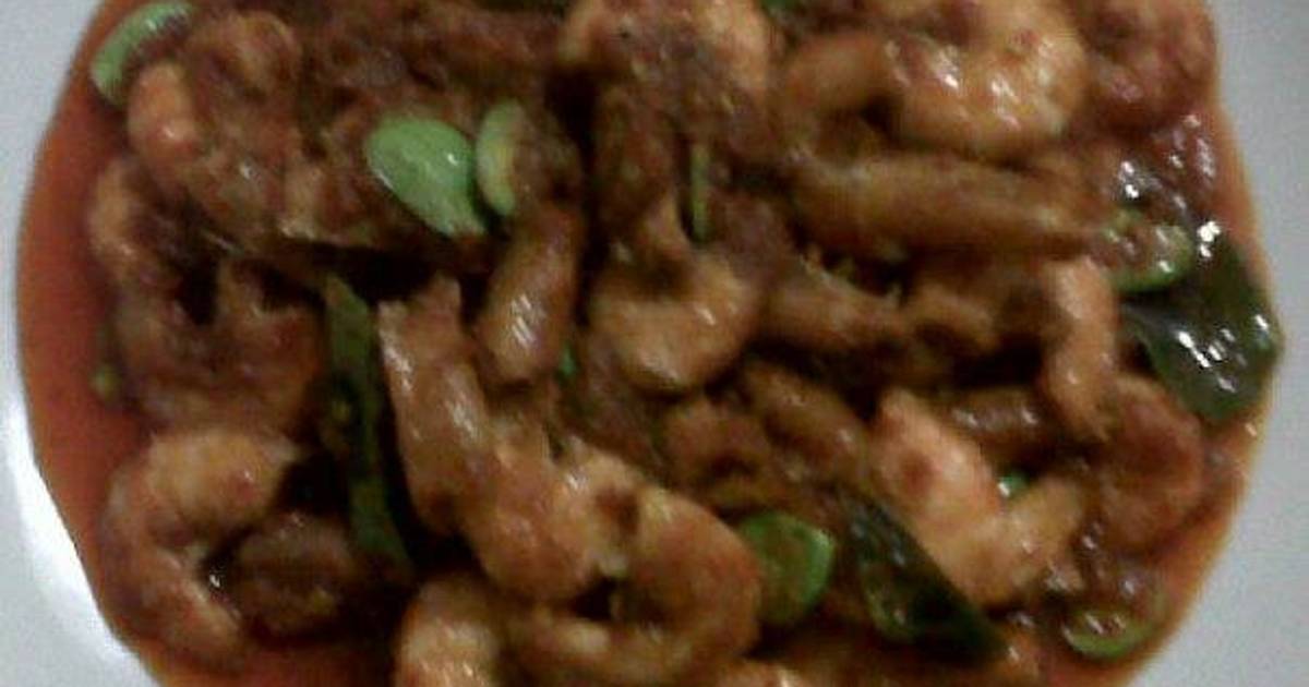 Resep Sambel Goreng Udang  Pete  Mak Nyos oleh Choco Lie Aka 