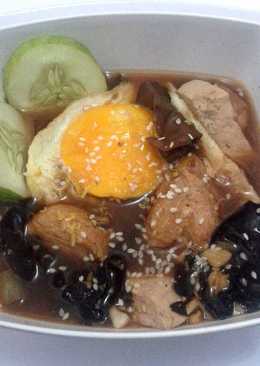 Chicken Lemon Soy Sauce Soup